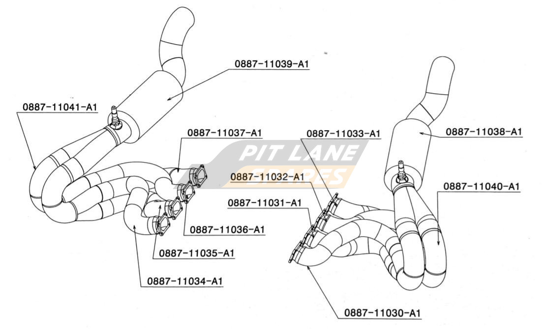 EXHAUST SYSTEM (JUDD)